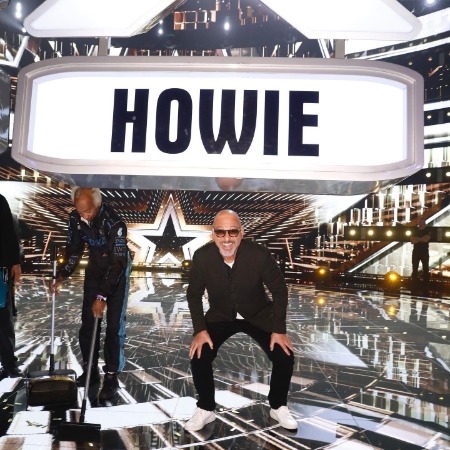 Howdie Mandel during the shoot of AGT All-Stars.